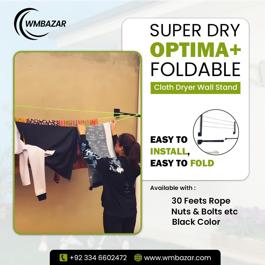 Foldable Clothes Drying Stand! 🧺✨( Very Strong )